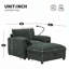 Fauteuil en chenille avec repose-pieds-991198270