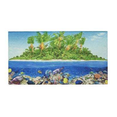 Plush Jacquard Beach Towel