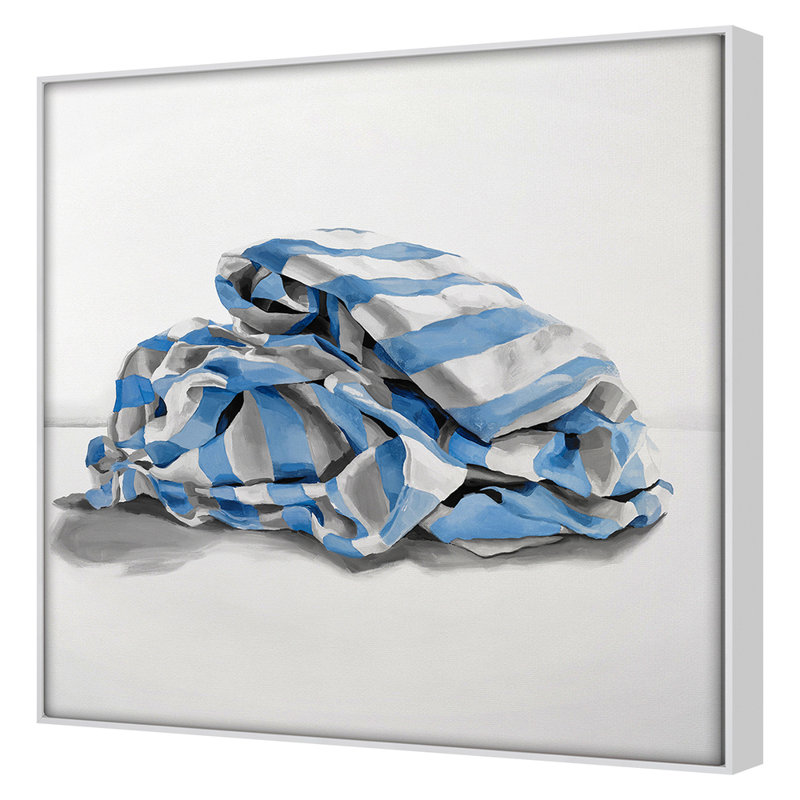 Wet Blanket 1 Print by Altamura, Stefano, White Framed, 44" H x 44" W