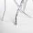 Brindille 52" W Glass Top Console Table-63460479
