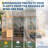 Heavy-Duty 8x12 ft / 10x12 ft Wooden Outdoor Greenhouse with 6mm Polycarbonate Panels, and Lockable Walk-In Door for Backyard, Patio, or Lawn-121325121