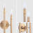 Sitka Gold 6-Light Wallchiere Sconce