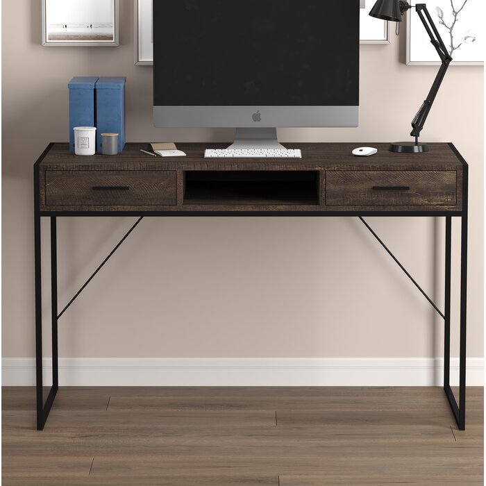 Gracie Oaks Tihiri 48'' Desk & Reviews 