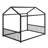 Montessori Floor Bed Frame With House-Shaped Silhouette-769446077-769446083