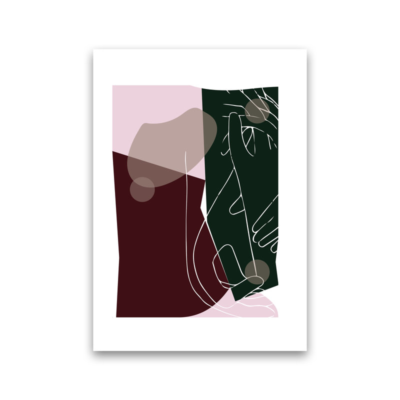 Modern Art I - Print, No Framed, 84.01cm H x 59.4cm W x 1cm D
