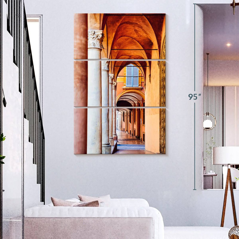 Lilie Porticoes Of Bologna, 32'' H x 20'' W