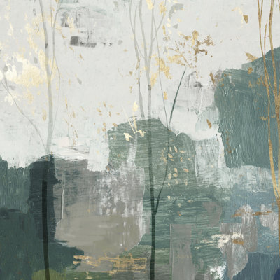 Abstrait bois sur toile