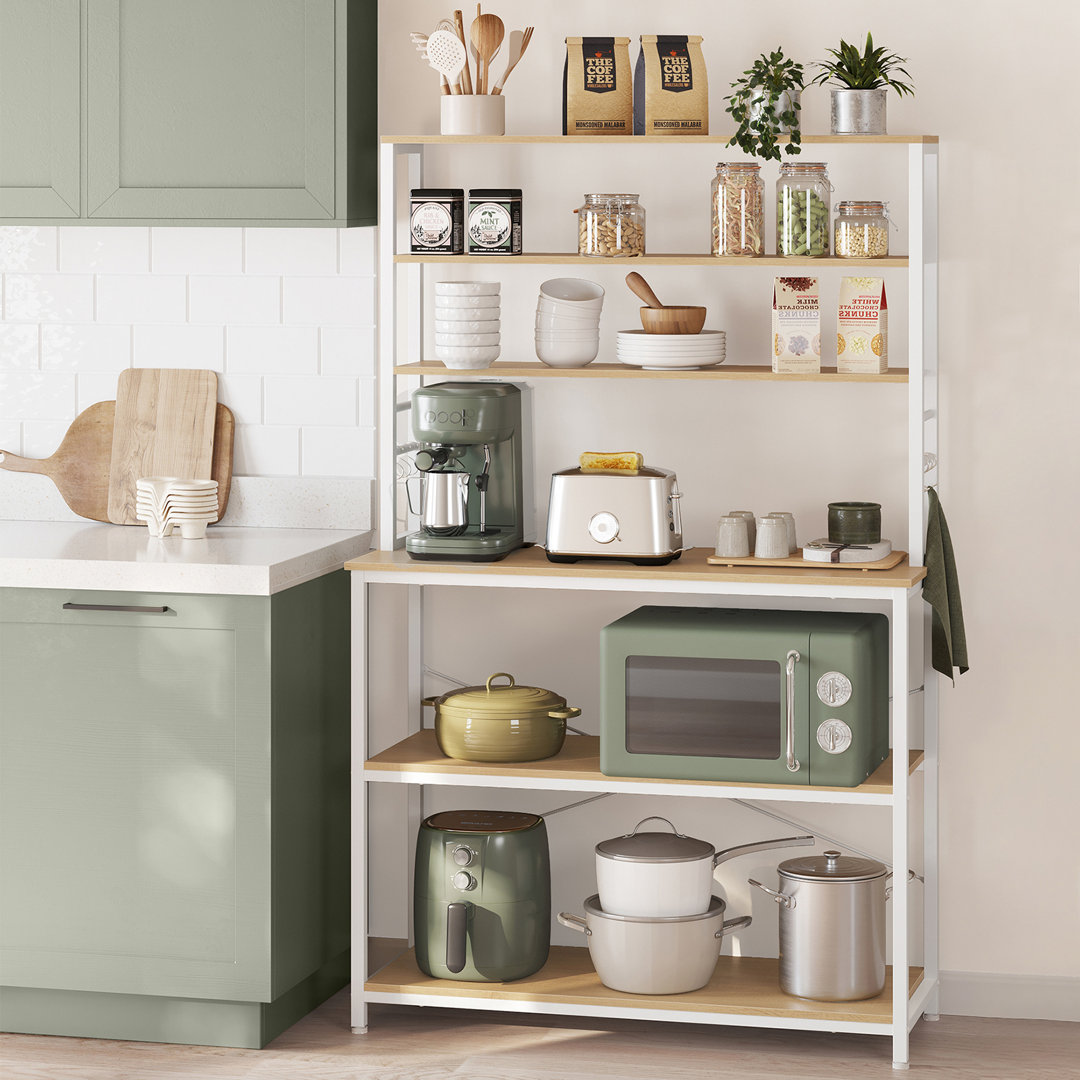 100cm Steel Standard Baker's Rack with Microwave Compatibility