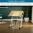 Crafton Adjustable Metal Base Drafting Table