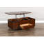 Table basse à roulettes avec rangement Katsuji