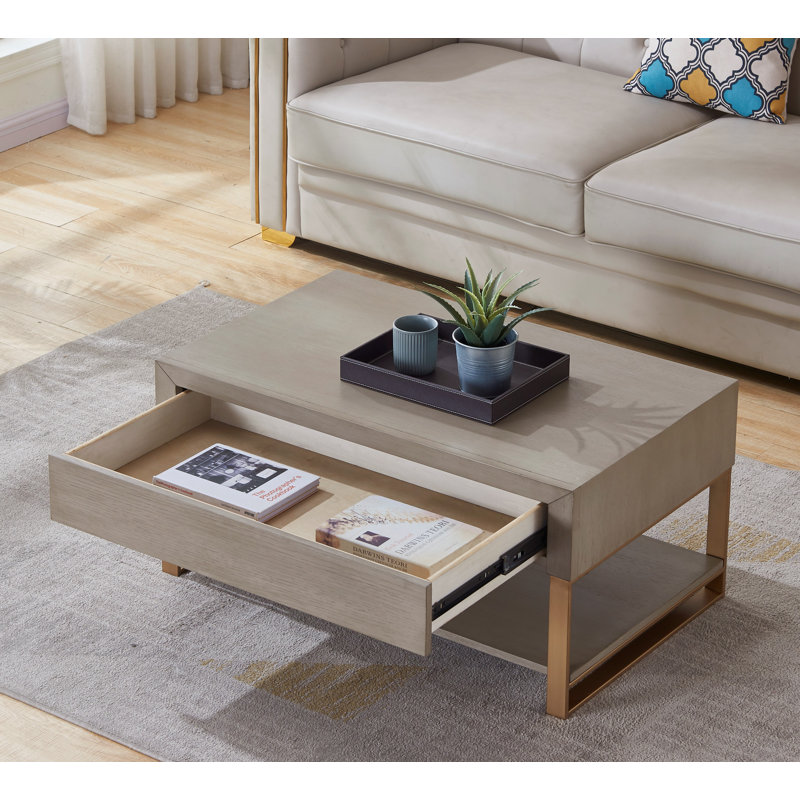 Table basse avec rangement Bellino