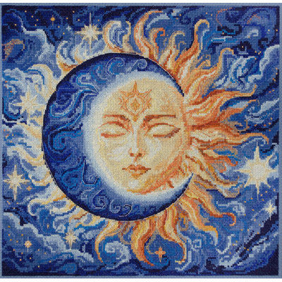 Cross-stitch kit - Heavenly Couple AH-265