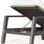 Chaise longue d'extérieur en rotin