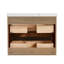 Meuble-lavabo mural avec plateau en marbre-616866997-616867000