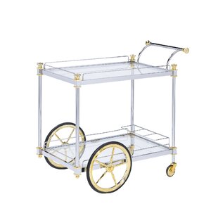 Plated Trolley Bar Cart