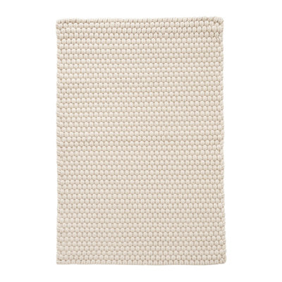 Tapis intérieur / extérieur ivoire tissé à la main Rope