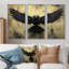 Ensemble de salon Black Native Ravens Wings - Native American Art Totem-107200417-107200419