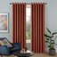 Luxurious A28 Linen Blackout Eyelet Curtains (Set of 2)-986214324-986214330
