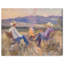 «High Plains Camp», art mural sur toile par Art Remedy-117673467-117673471-117673472