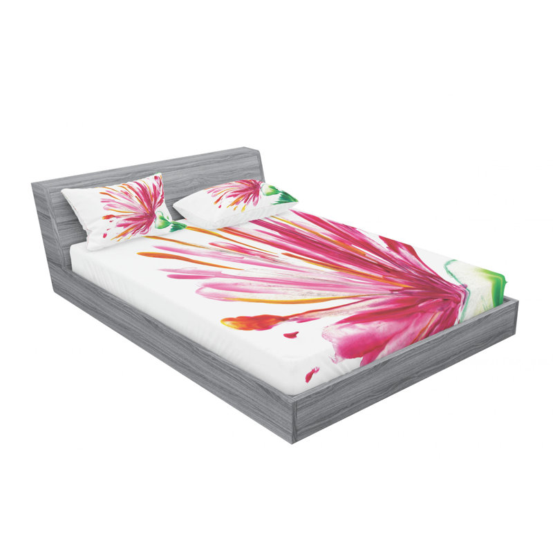 Microfiber Sheet Set, Queen Sheet Set + Fitted Sheet + 2 Pillowcases