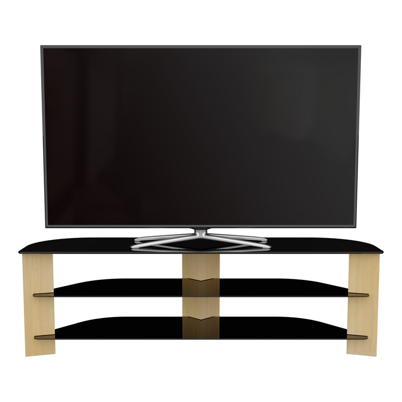 TV Stand for TVs up to 75", Oak