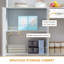 Buffet de cuisine autoportant avec rangement