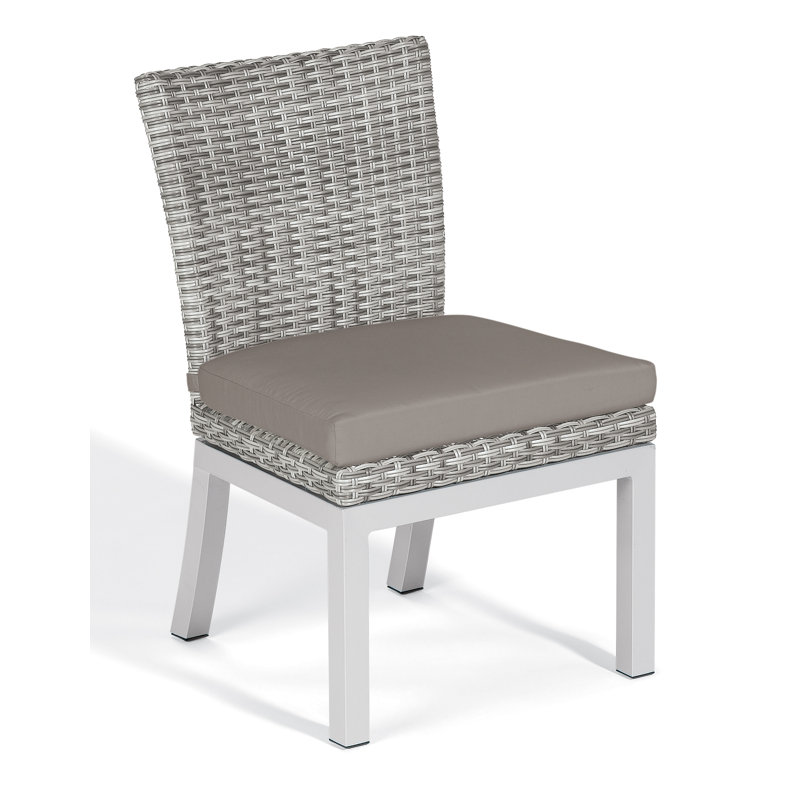 Chaise de patio avec coussin Argento, Pierre