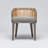 Palms 19'' H Upholstered Mahogany Armchair-90795056-91437434