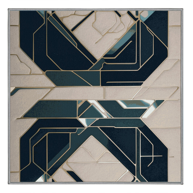 Stellar Harmony Rug, Round 8'