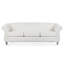 Canapé Chesterfield à accoudoirs roulés 3 places