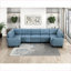 Fauteuil d'appoint modulaire sans accoudoirs 1pc Modern