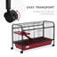 Cage de 41 po pour petits lapins et furets - avec mangeoire, roues, plateforme, roues et furets