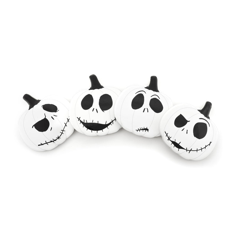Sous-verres cauchemardesques Jack Skellington | Paquet de 4