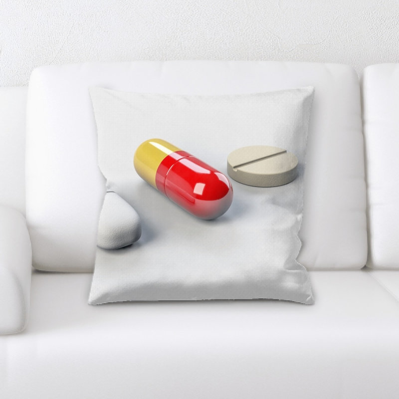 Microsuede Throw Pillow