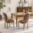Solid Wood Frame PU Leather Dining Chair-966696964