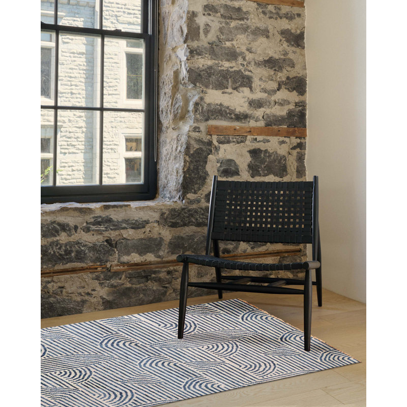 Tapis bleu Peshawar Ziegler 5 pi 0 po x 6 pi 11 po