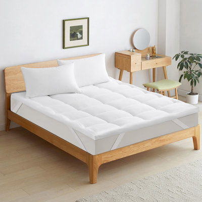 Surmatelas en plumes blanches 2 po
