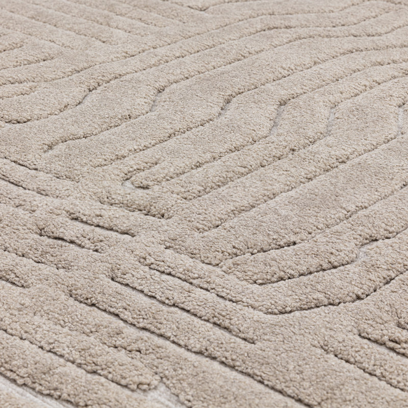 Lourdine Geometric Area Rug, Rectangle 160 x 230cm
