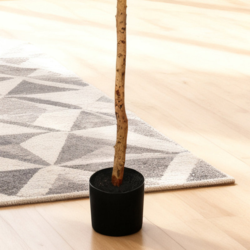 Ficus artificiel 6 pi avec tronc naturel
