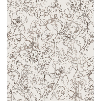 May Bloom Peel and Stick Wallpaper
