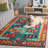 Vahakn Hand Tufted Wool Southwestern Rug-536090932