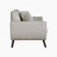Laveeda 70" Mid-century Modern Textured Microfiber Upholstery Loveseat with Classic Tufted Back, Reversible Seat Cushion-64246503