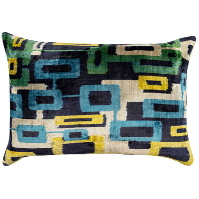 Velvet Lumbar Pillow Cover & Insert