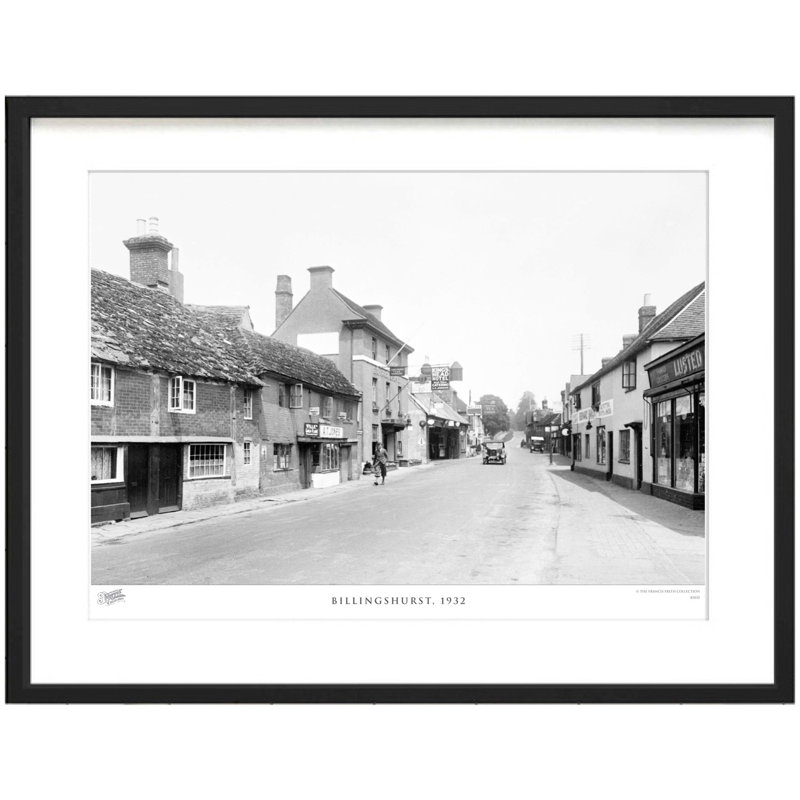 Billingshurst, 1932 by Francis Frith - Single Picture Frame Print, 45cm H x 60cm W x 2.3cm D