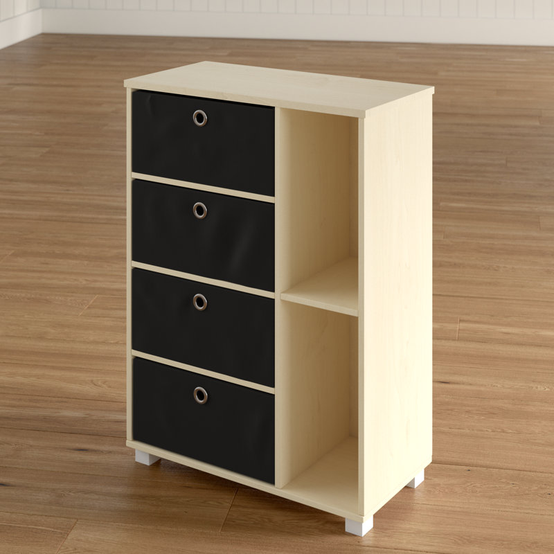Hayley Accent Chest, Steam Beech/Black