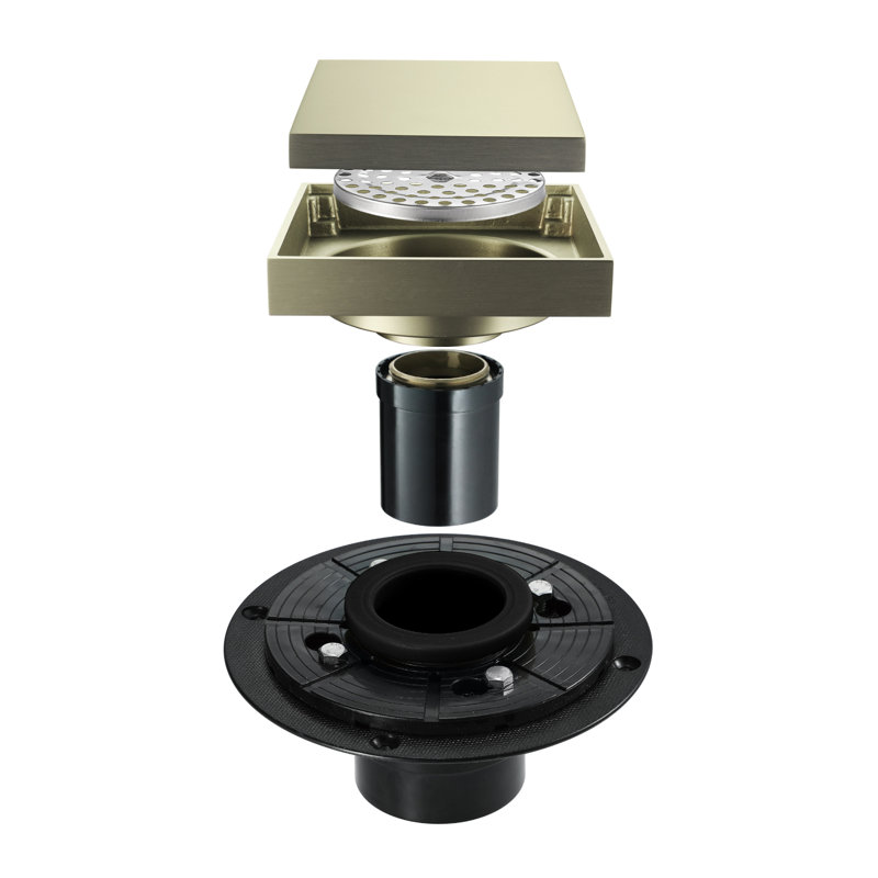 6.49'' W Tile-In, Brushed Gold