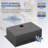 28" L x 22" W Drop In Single Bowl Kitchen Sink 16 Gauge Stainless Steel Gunmetal Black Topmount Kitchen Sink Basin