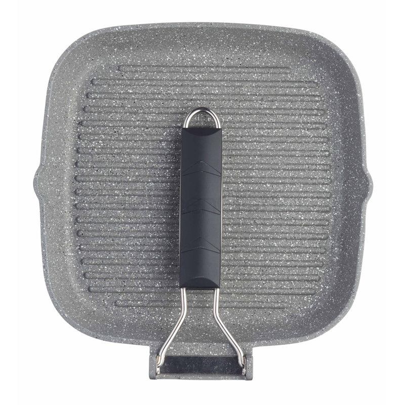 MasterClass Cast Aluminium Grill Pan, 20 cm