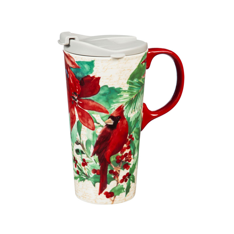 Evergreen Enterprises, Inc Ceramic Travel Mug