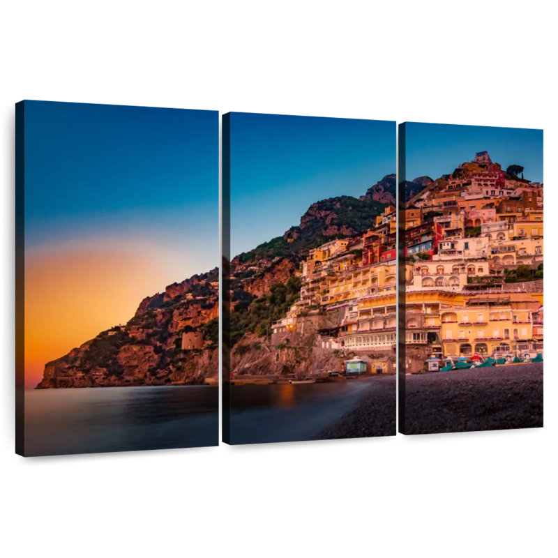 Gillard Positano Sunset, 36" H x 57" W